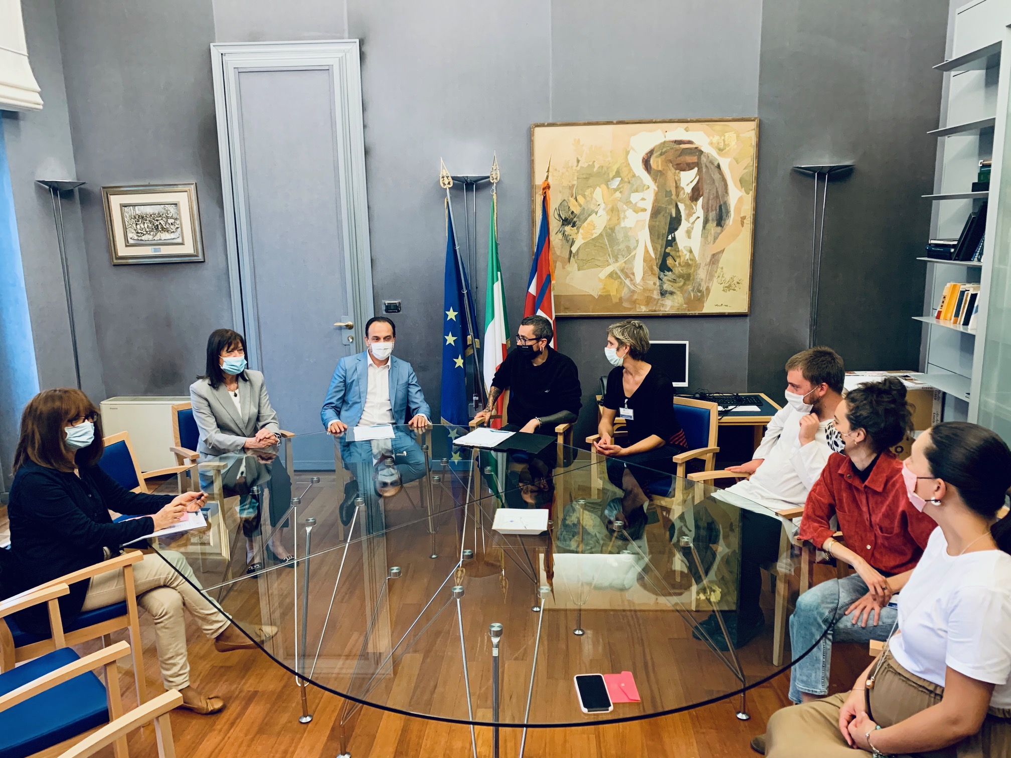 Cirio ai lavoratori dello spettacolo: “Sarò portavoce delle vostre istanze. Sì a eventi in sicurezza”