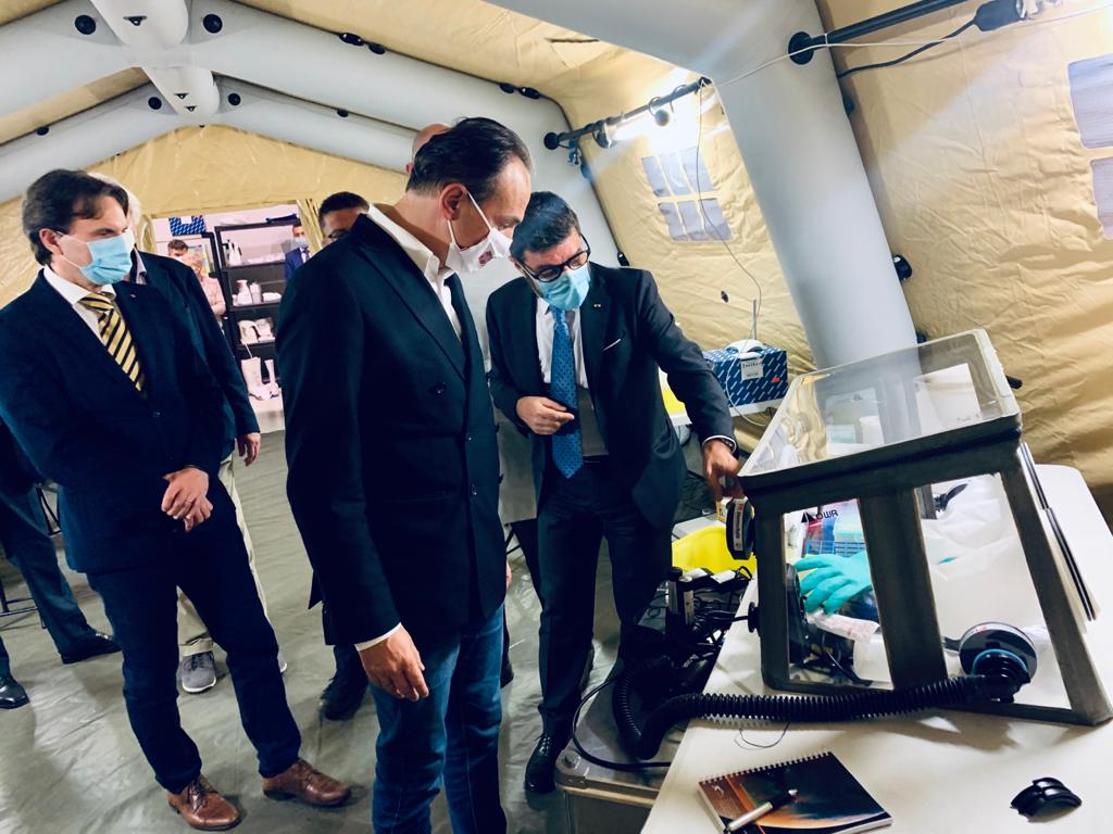 In Piemonte un laboratorio mobile all’avanguardia per test sierologici e tamponi in tempo reale