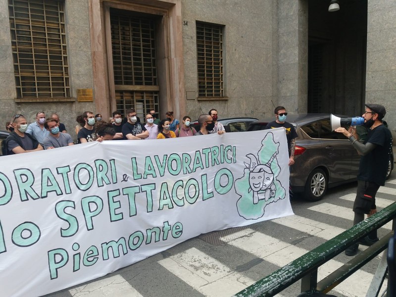 Da un anno senza lavoro: il 23 febbraio gli addetti dello spettacolo tornano in piazza