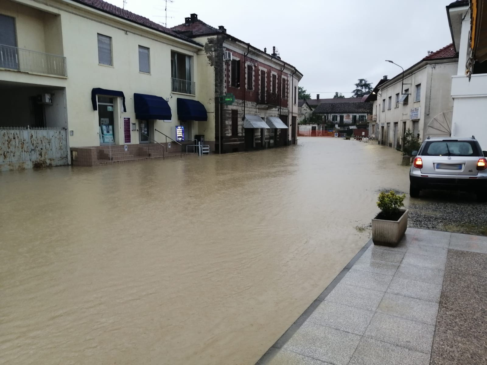 Acqua, fango e allagamenti nella notte in provincia di Alessandria