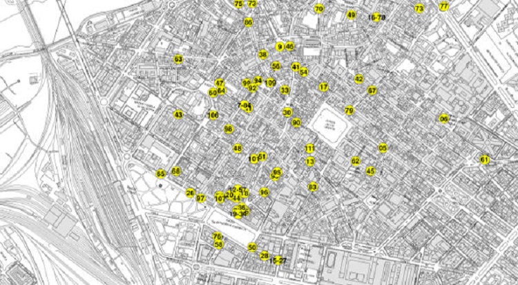 Ecco la mappa per sapere dove si trovano i dehors di Alessandria