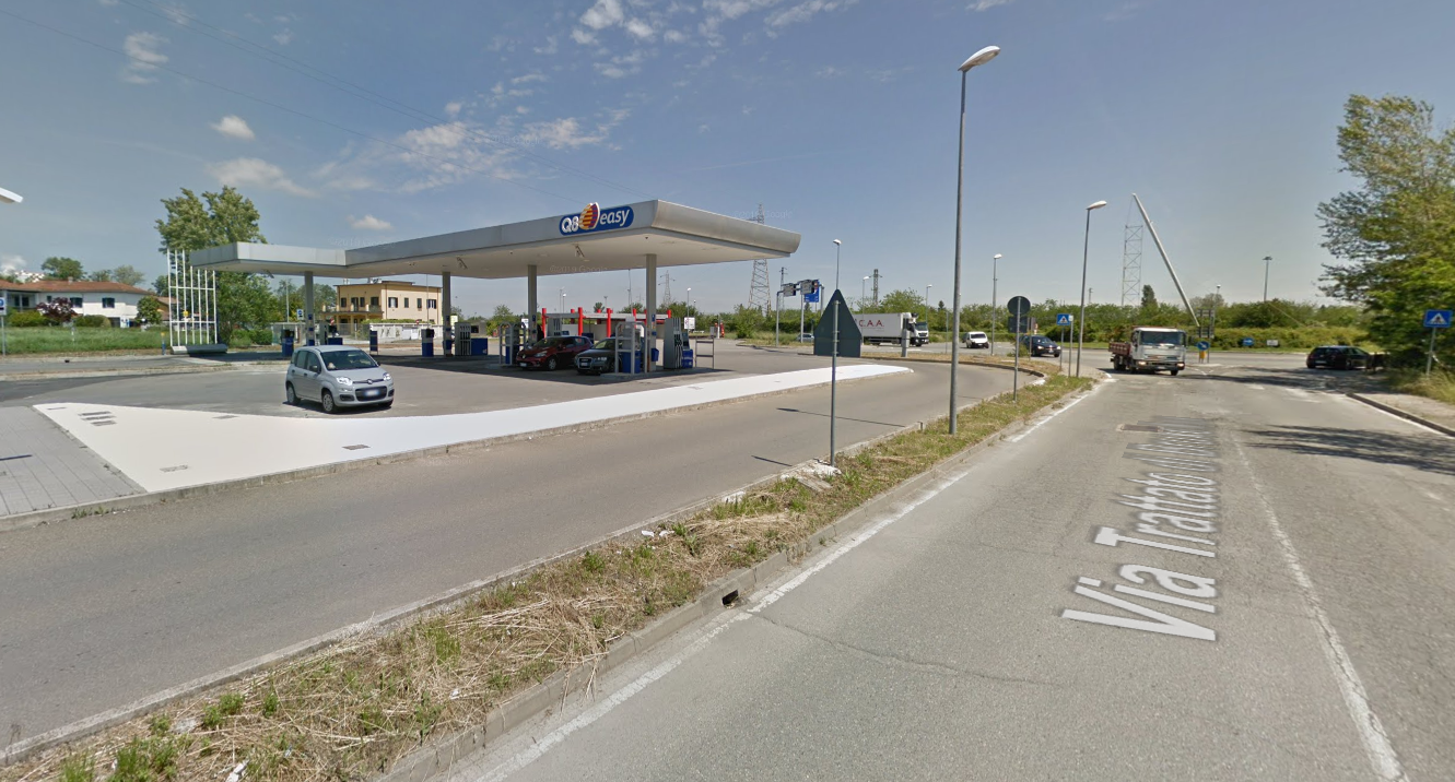 Derubato nella notte il distributore Q8 di Novi Ligure