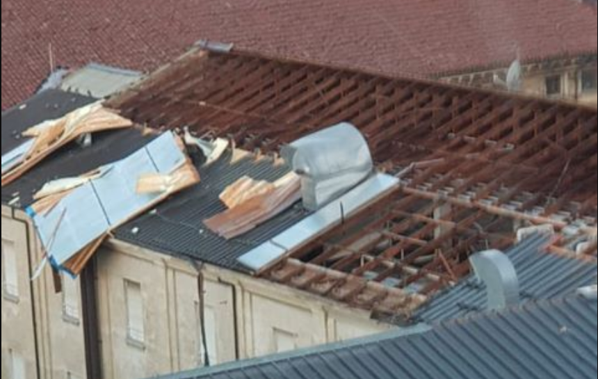 Il maltempo e quei danni causati all’Ospedale di Alessandria
