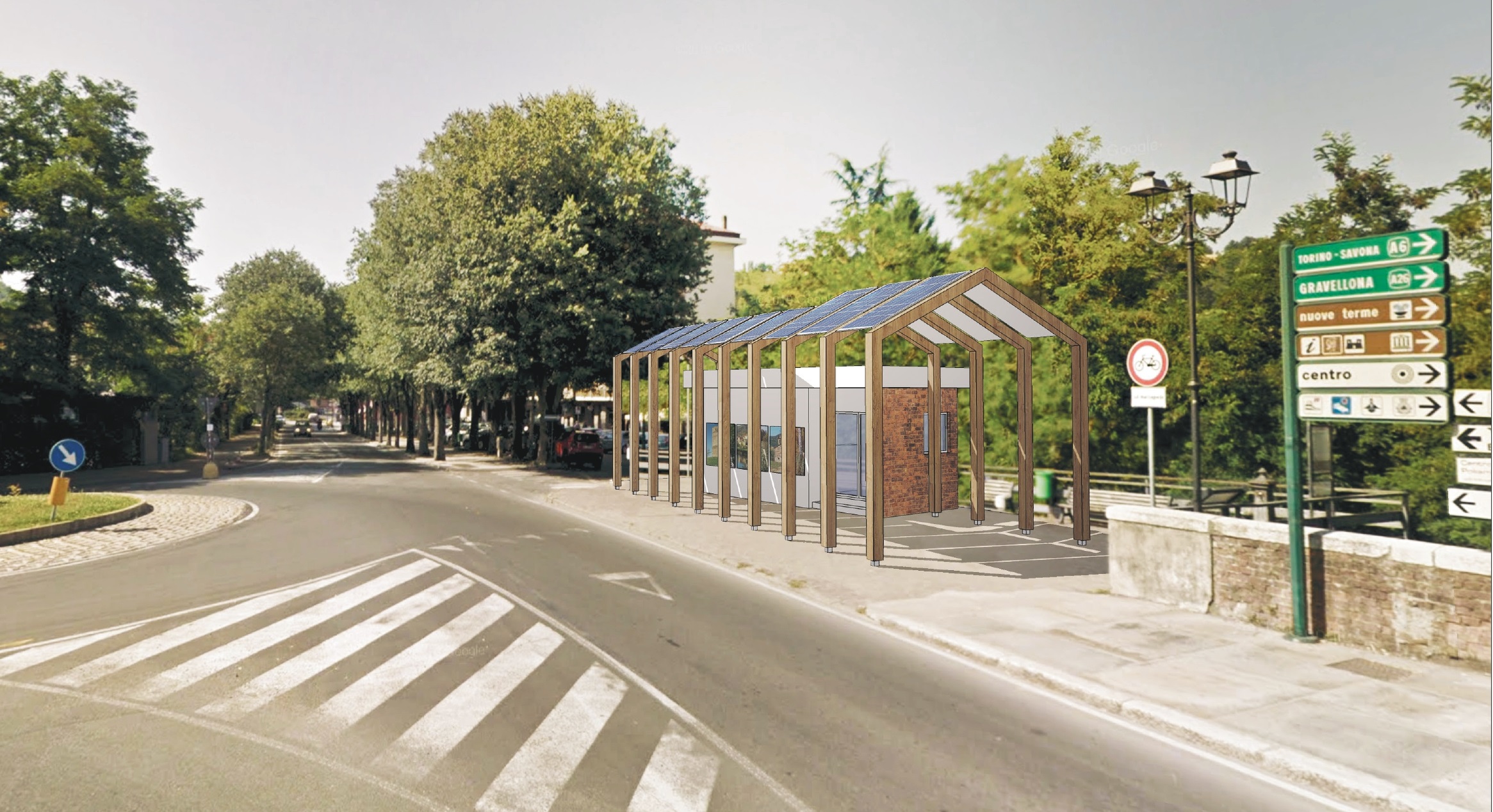 Ad Acqui finanziata la costruzione dell’Infopoint vicino al ponte Carlo Alberto