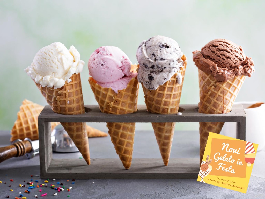 Novi Gelato in festa: un fine settimana tutto da gustare