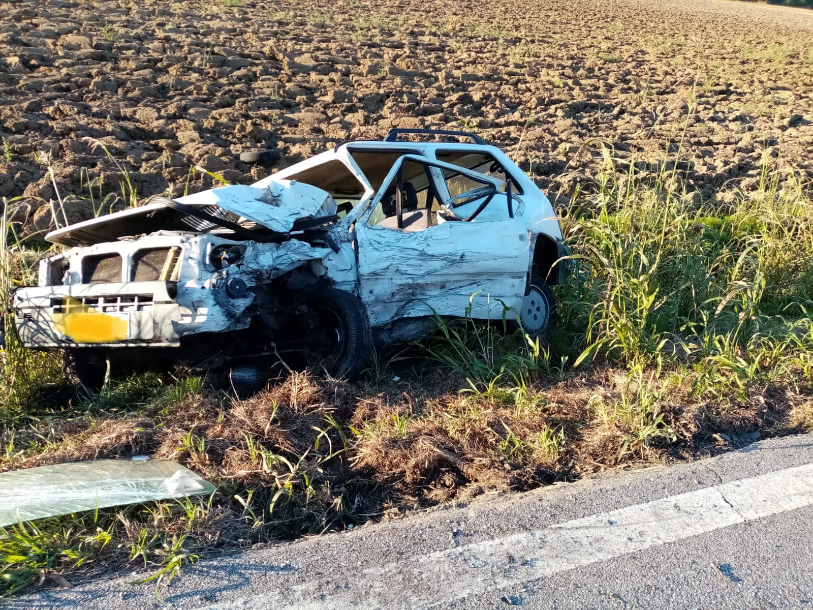 Incidente a Mombello: una persona grave in ospedale e un ferito lieve