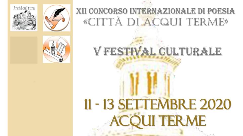 Concorso Internazionale Poesia Città di Acqui: i vincitori delle sezioni