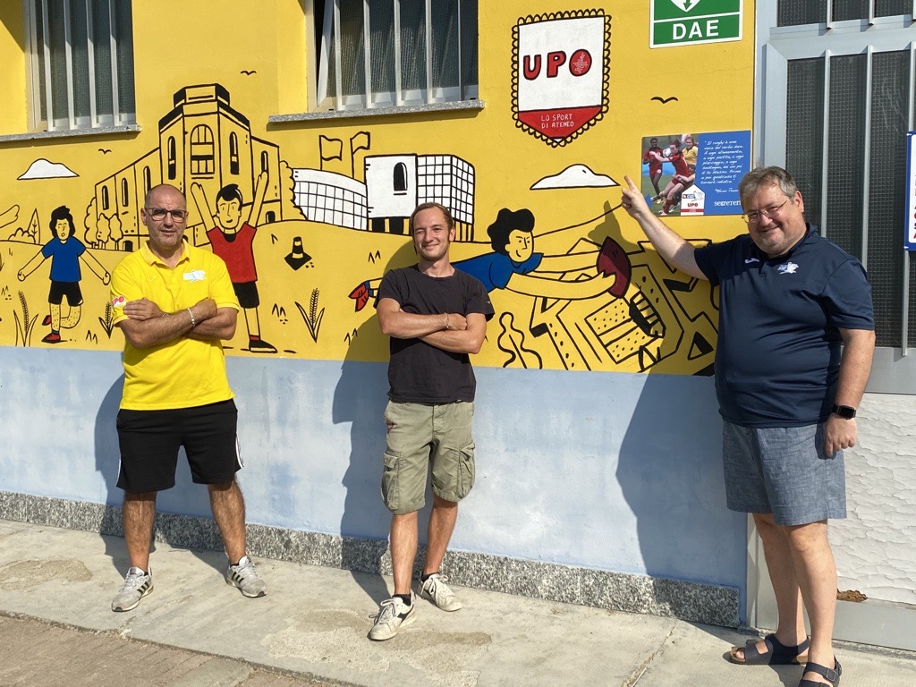 L’artista Lele Gastini sceglie il CUSPO per il suo primo murale