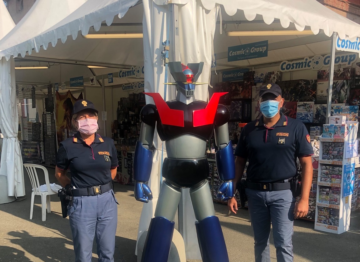 Anche gli stand della Polizia ad AleComics: “Sempre vicini ai cittadini. Oltre 10 mila visitatori”