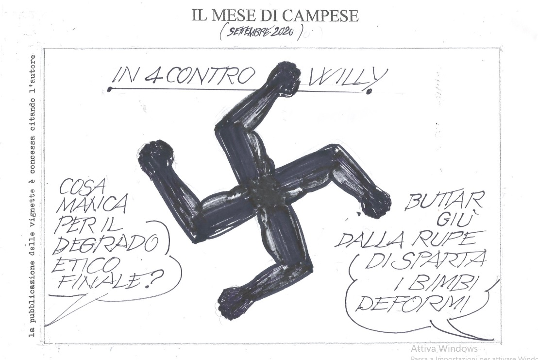 Le vignette di settembre firmate Ezio Campese