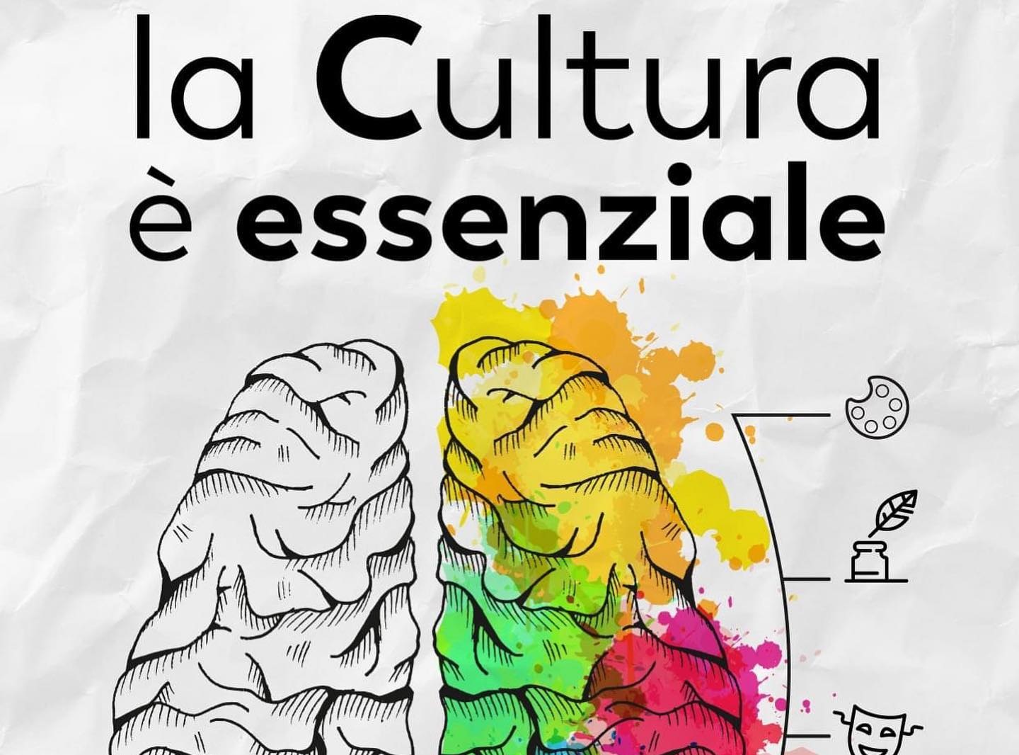 Anche il mondo della cultura scende in piazza per dare visibilità all’arte