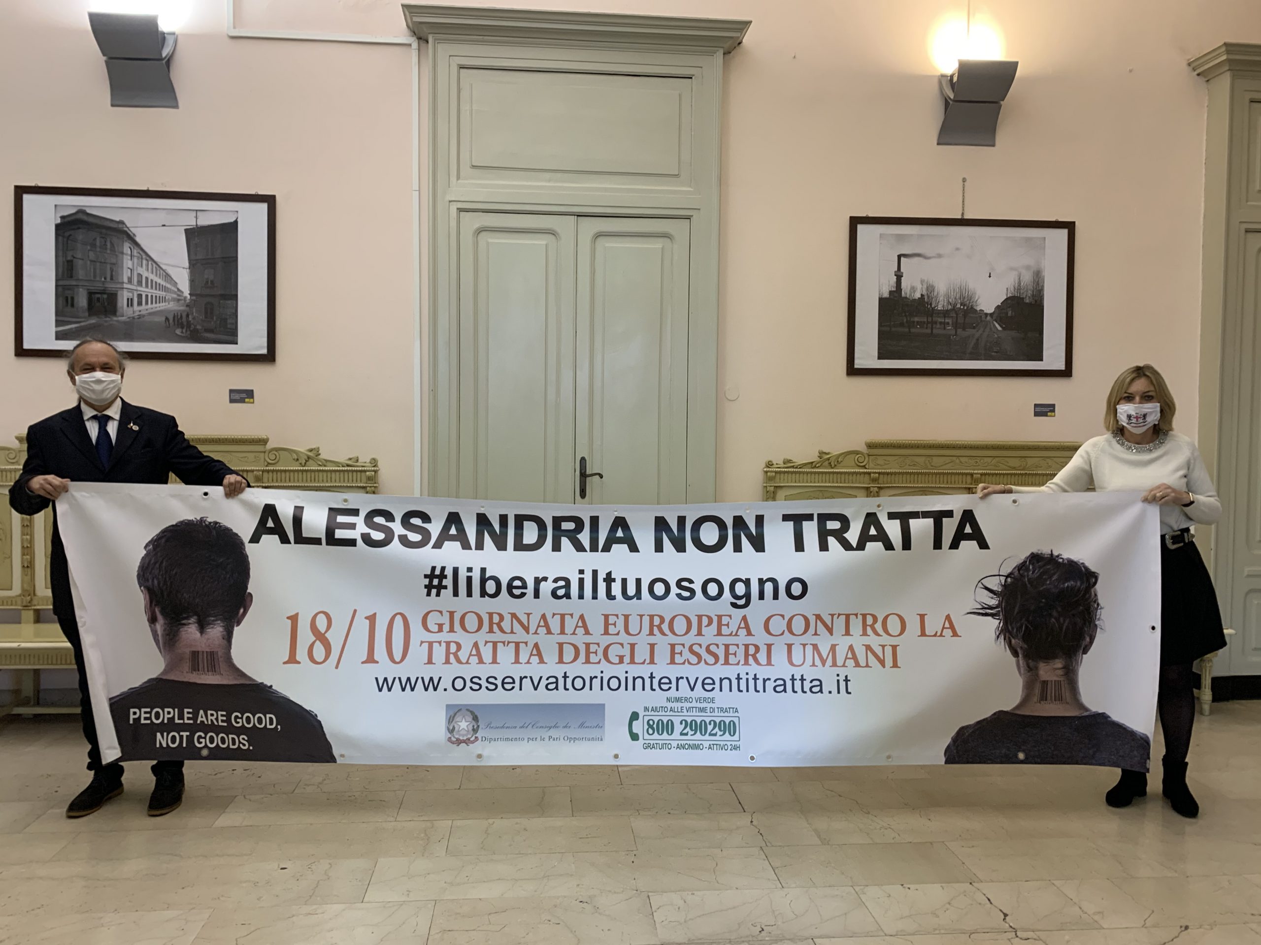 Alessandria celebra la Giornata Europea contro la Tratta degli Esseri Umani