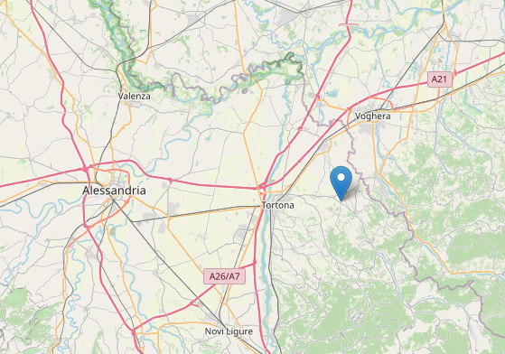 Scosse di terremoto all’alba in provincia di Alessandria