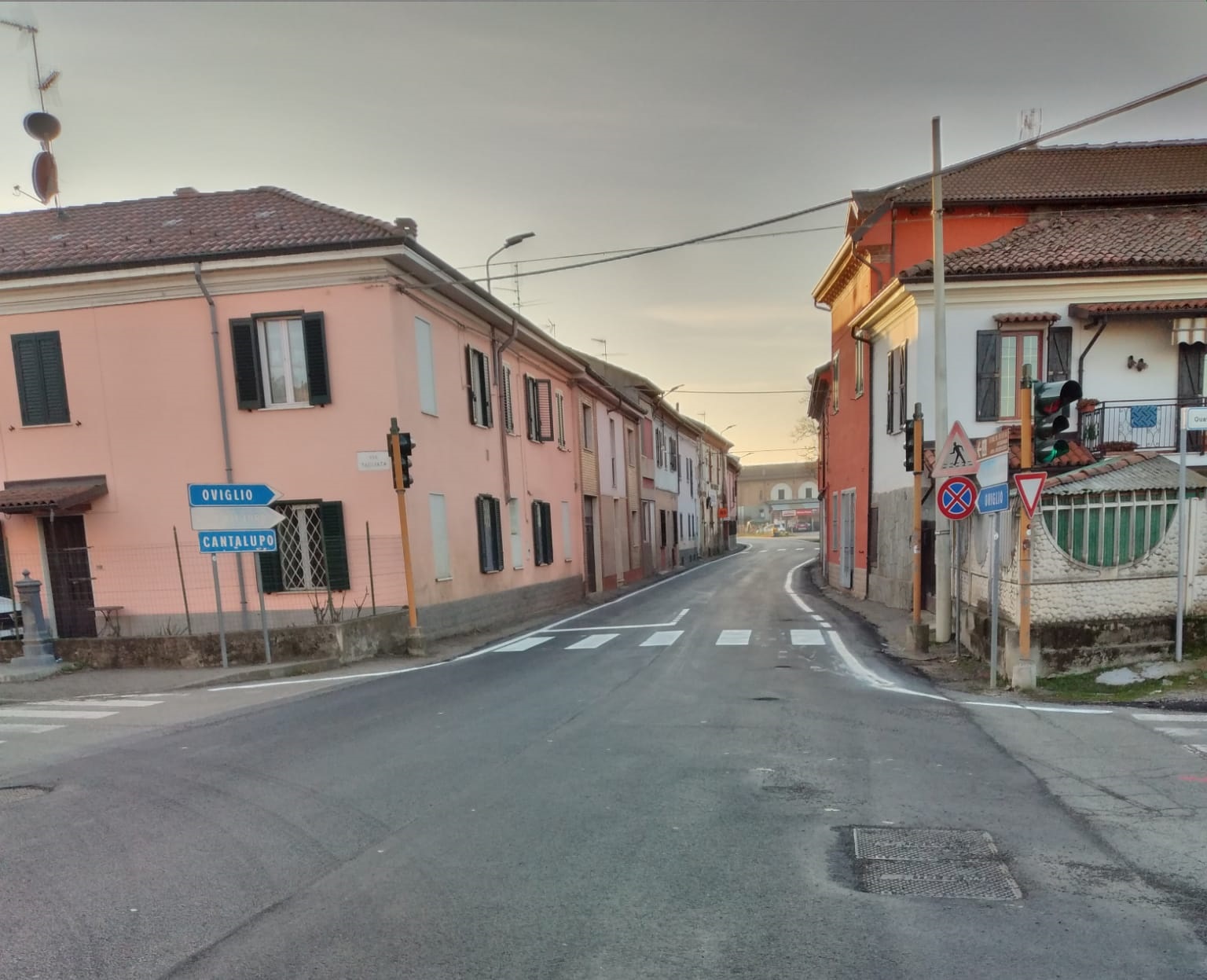 Asfaltata strada a Casalbagliano, la Lega soddisfatta: “Grazie a collaborazione tra Provincia, Comune e Comitato locale”