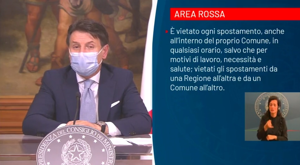 Piemonte in zona rossa: ecco tutti i divieti da venerdì 6 novembre