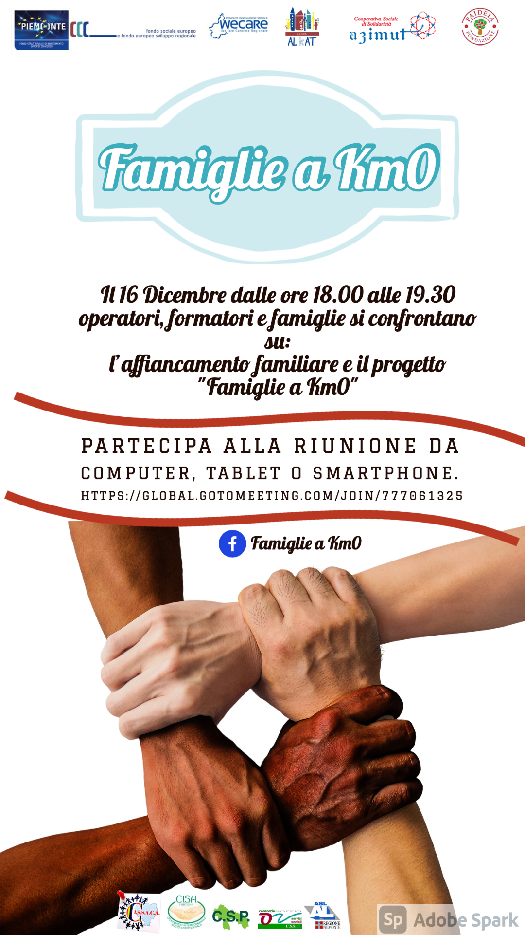 Un evento online sugli aiuti alle famiglie fragili attraverso l’affiancamento
