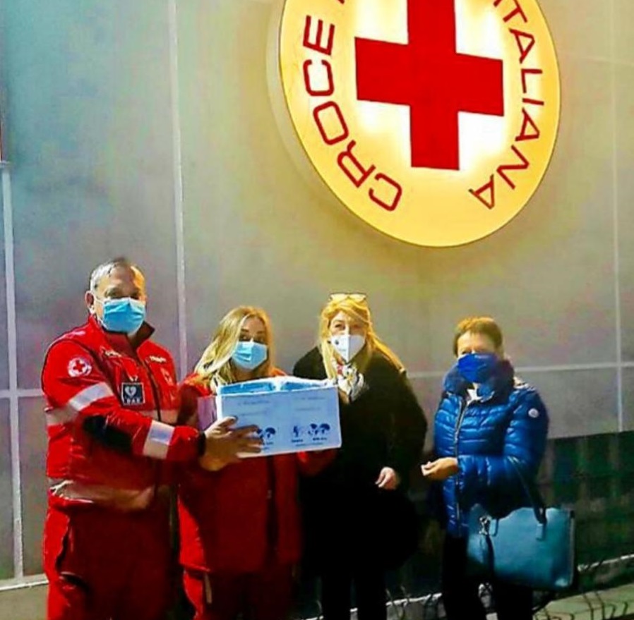 Fidapa Alessandria dona 500 mascherine alla Croce Rossa