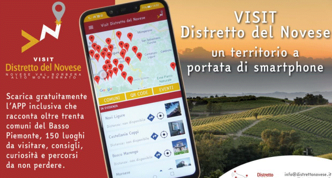 Anci Piemonte premia il progetto Visit Distretto del Novese nell’ambito di Innovazione 2020