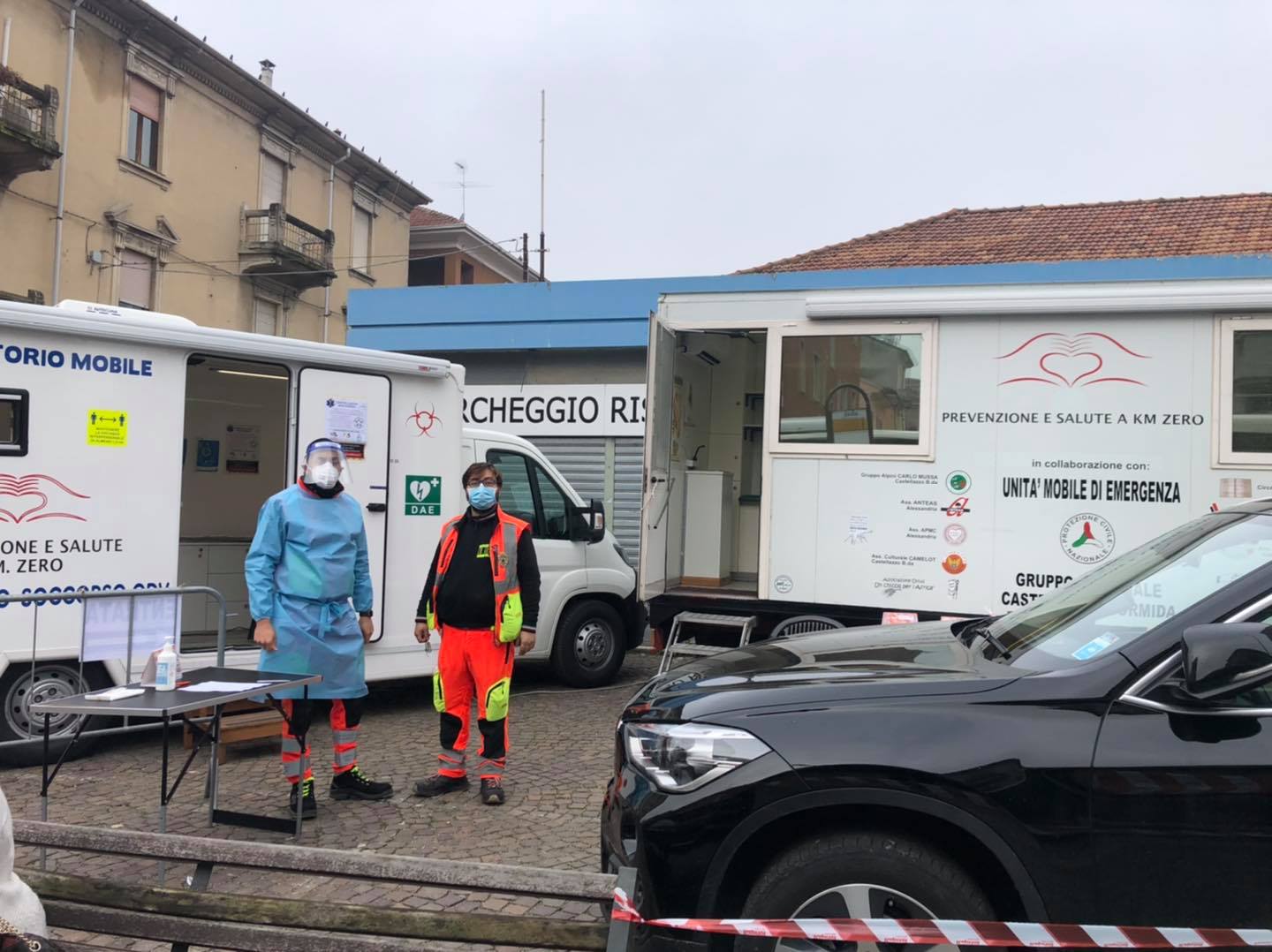 Martedì nuova giornata di tamponi rapidi al quartiere Cristo grazie a Castellazzo Soccorso