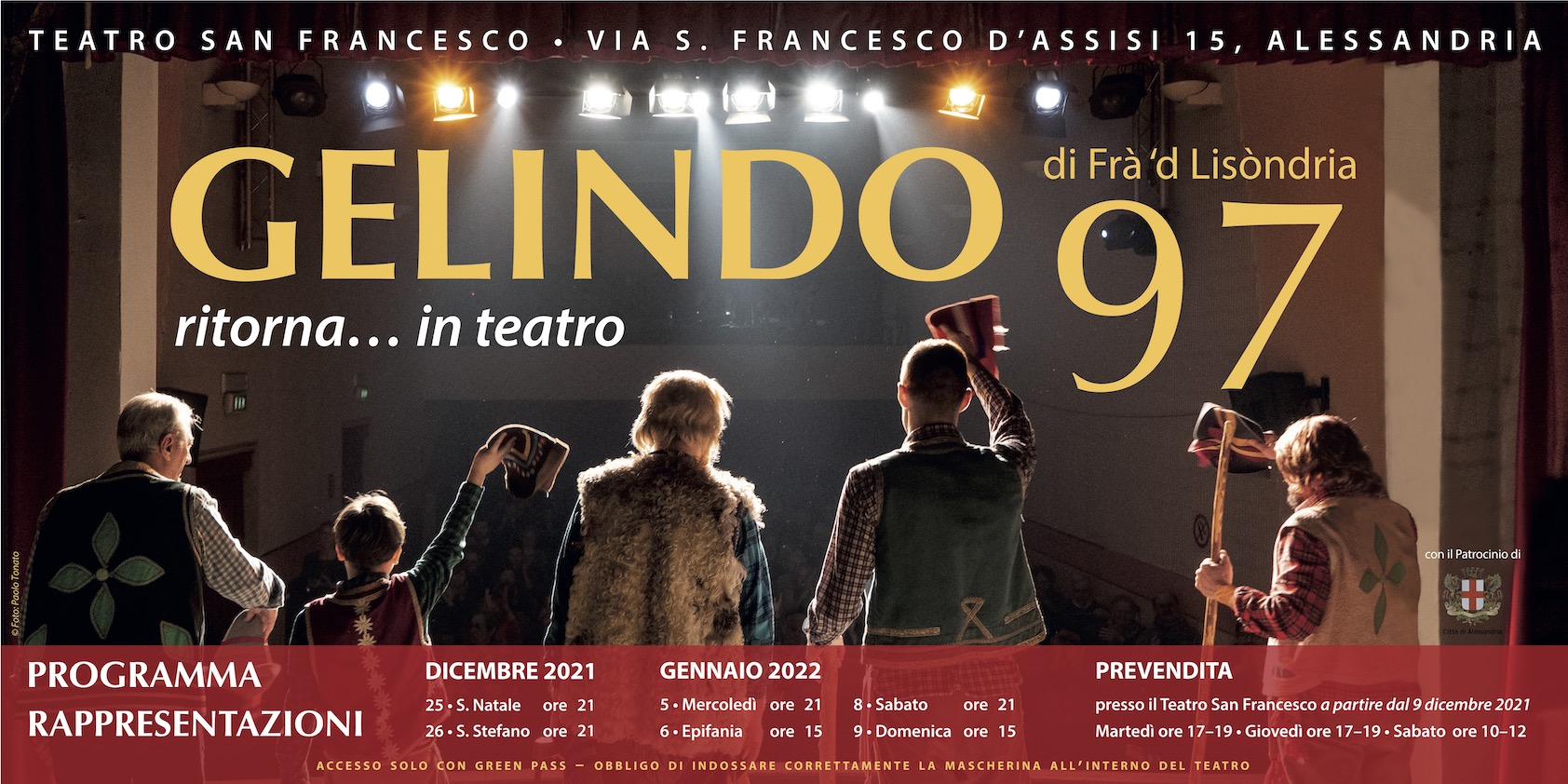 Gelindo torna dal vivo: la tradizionale commedia al Teatro San Francesco da Natale