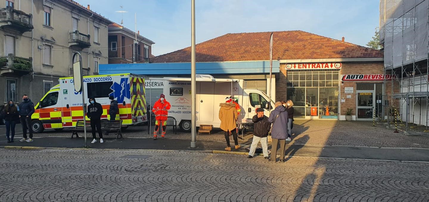 Tamponi rapidi e prelievi seriologici al Cristo