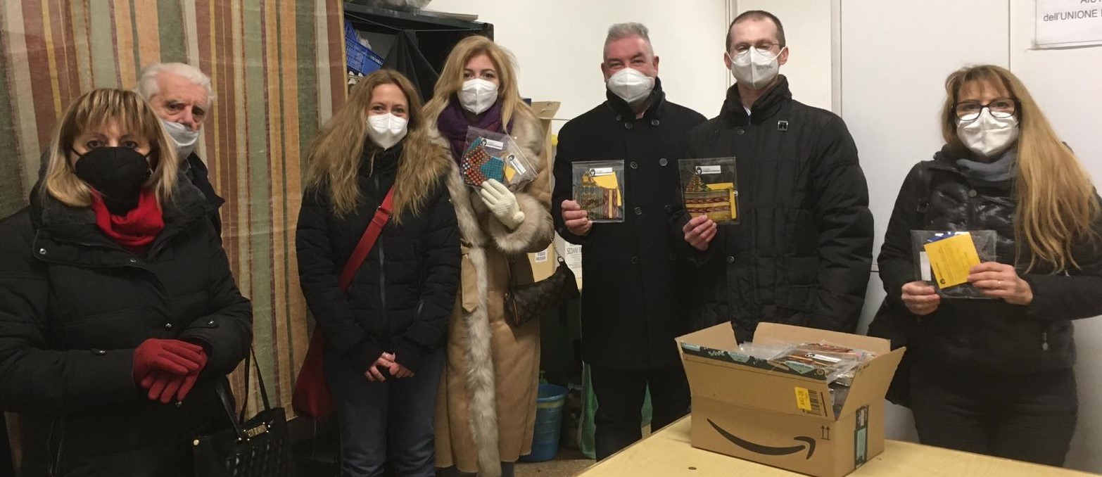 Dalla San Vincenzo e altre associazioni mascherine per aiutare i valenzani a contrastare il Covid