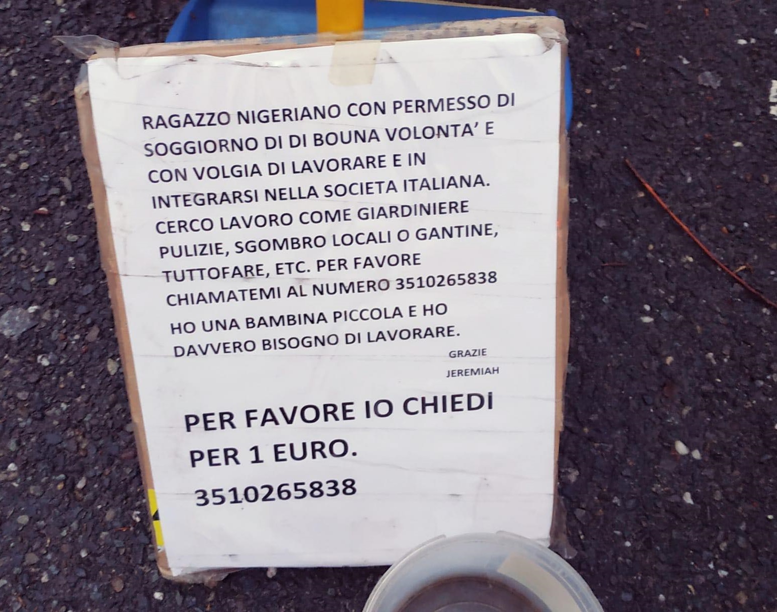 Dalla Nigeria ad Alessandria: la storia di Jeremiah tra integrazione e voglia di lavorare
