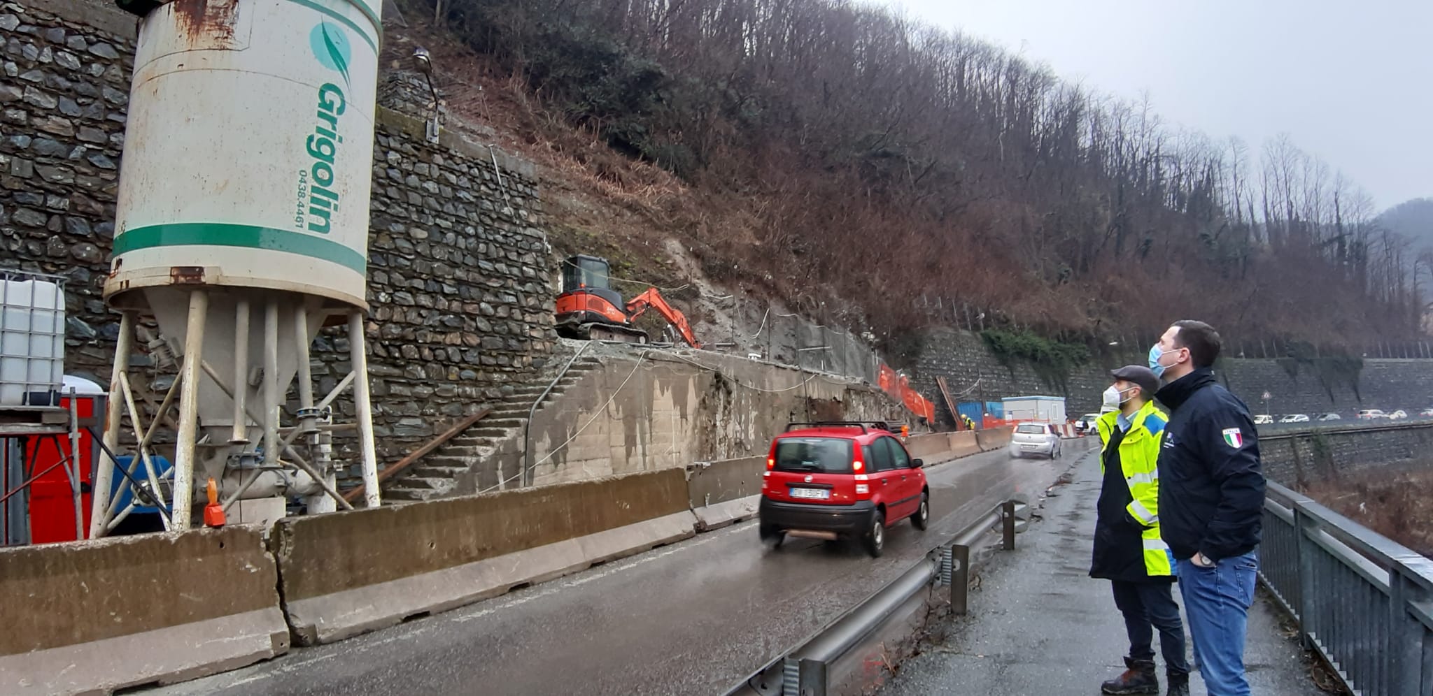 La SS456 del Turchino a Campo Ligure sarà ripristinata entro aprile