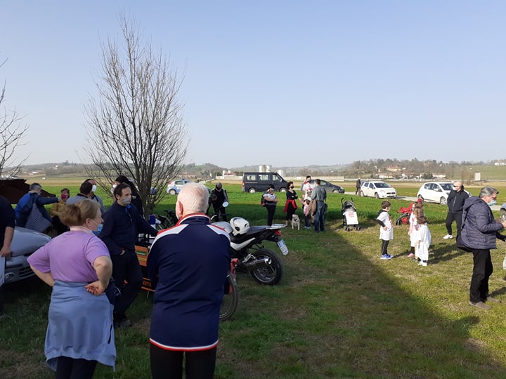 A Valmadonna il sit-in del Comitato No Biogas con Valeria Straneo