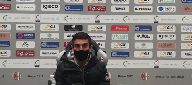 Alessandria, Longo: “Dopo il pari ferocia e cattiveria hanno fatto la differenza”