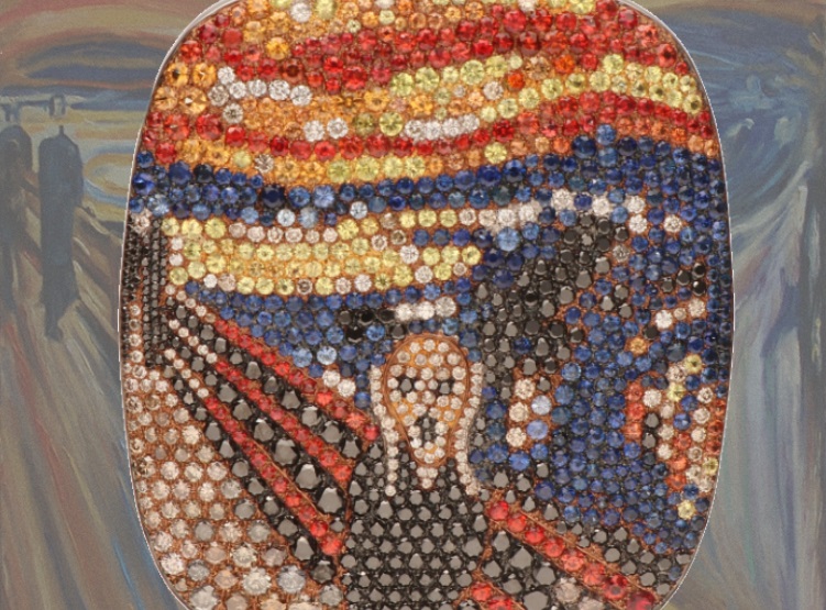 L'Urlo di Munch si trasforma in un gioiello grazie a Davide Currado