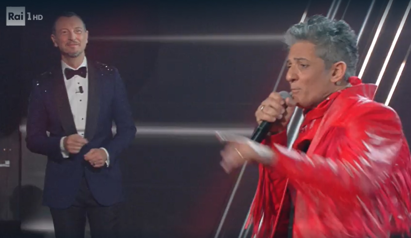 Fiorello ha omaggiato in apertura del Festival di Sanremo 2021 Little Tony