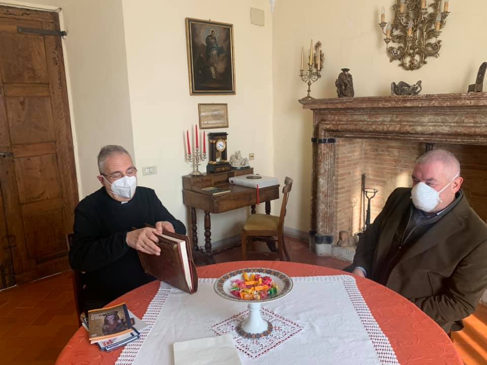 Sindaco di Valenza in visita al Santuario di Crea: “Collaborazione per una promozione reciproca”