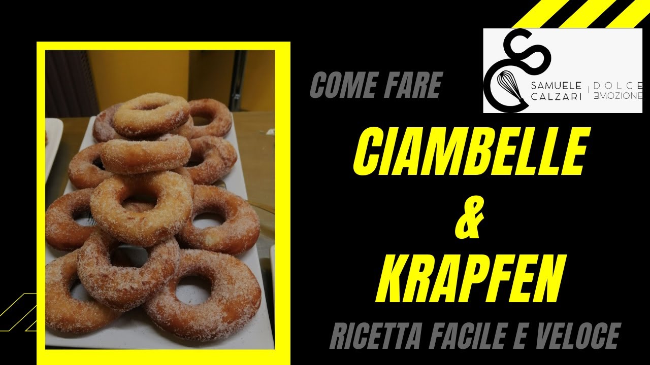 Ciambelle e krapfen. La ricetta per un goloso risveglio