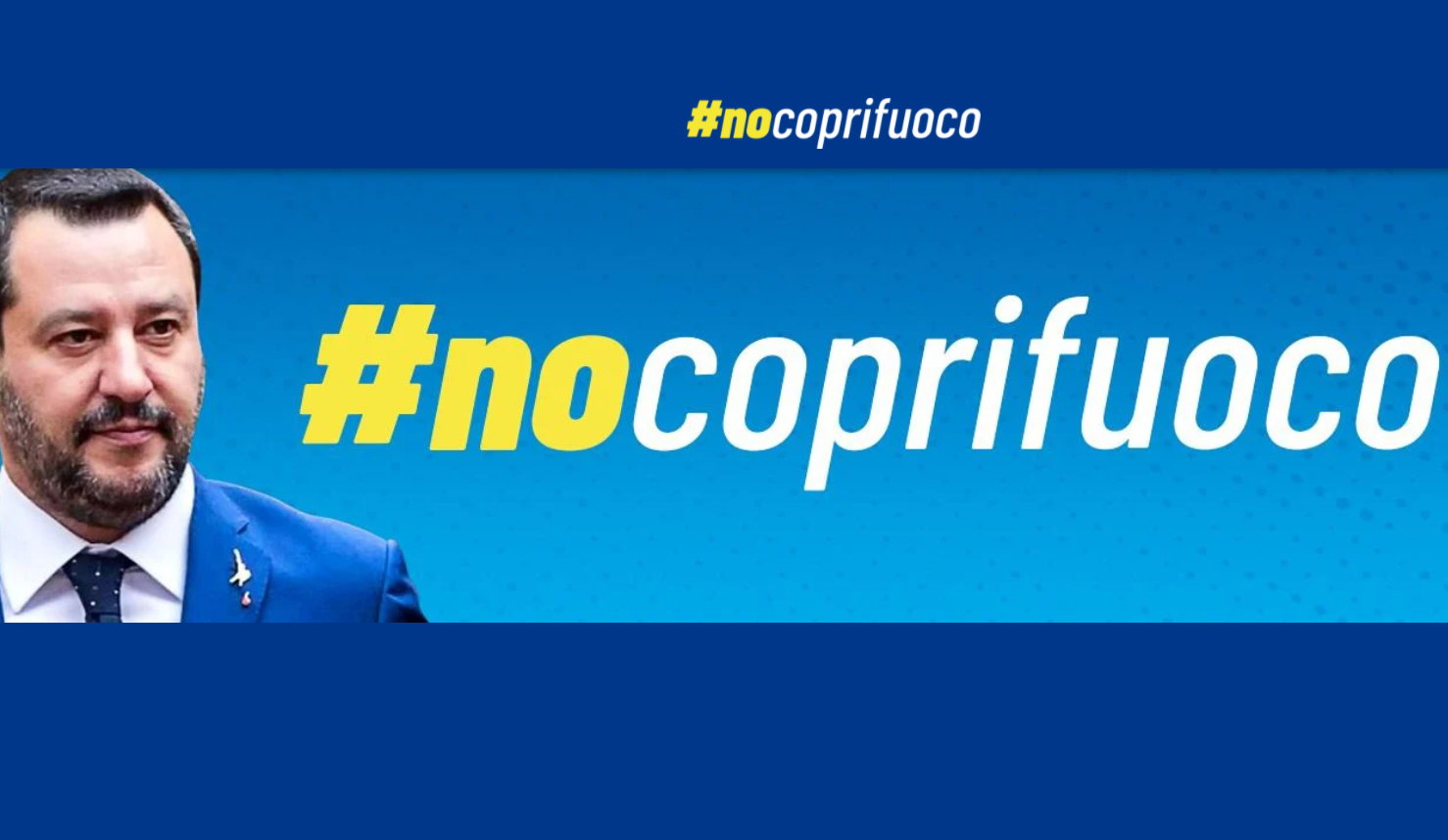 Come sta andando la raccolta firme della Lega per abolire il coprifuoco: alcuni dati dalla provincia