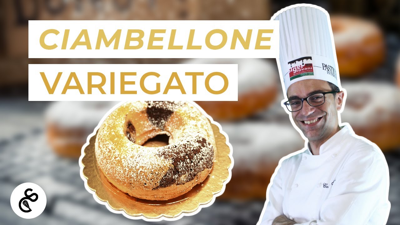 La ricetta per preparare il ciambellone variegato al cacao