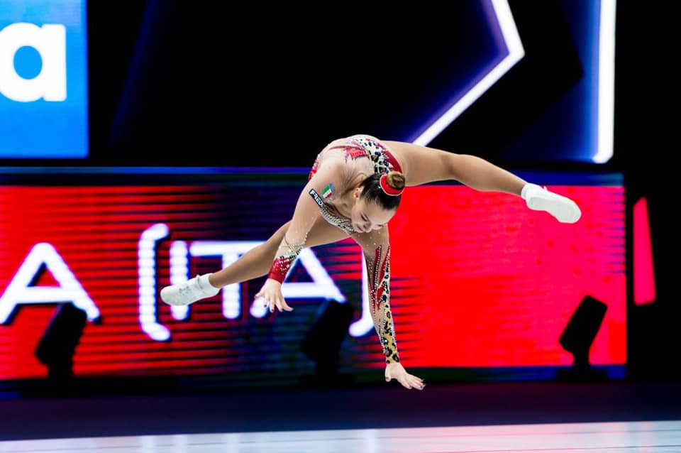 Finale ginnastica aerobica: Lucrezia si piazza al quarto e quinto posto