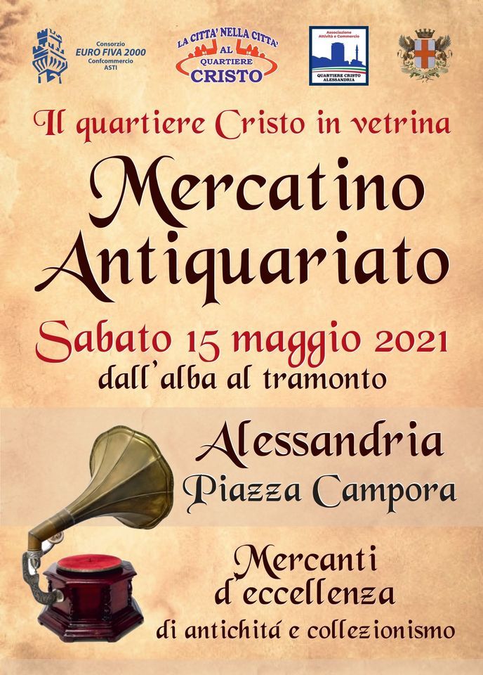 Piazza don Angelo Campora diventa un mercatino dell’antiquariato