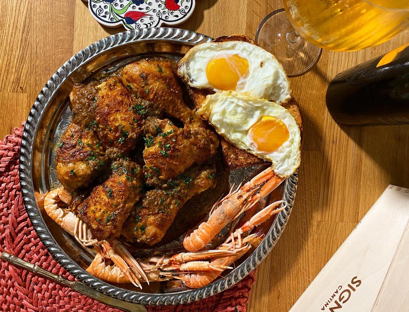 Lo chef del programma di Antonella Clerici celebra il pollo alla Marengo