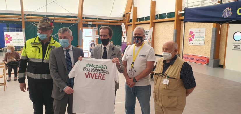 Oggi a Pop-Al la Confcommercio, i Bersaglieri, il centro vaccini di Castellazzo ed Emanuela Falleti