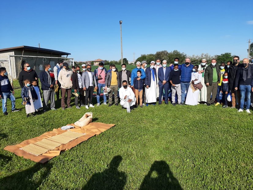 Il sindaco di Valenza saluta la comunità islamica al termine del Ramadan