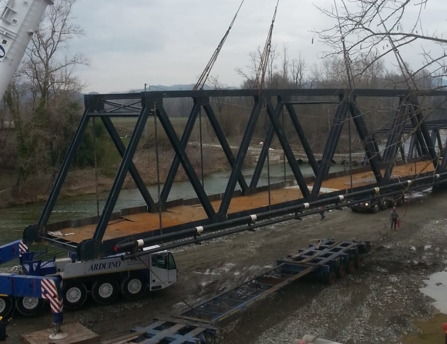 Dal 20 maggio riapre il ponte sull’Erro a Melazzo