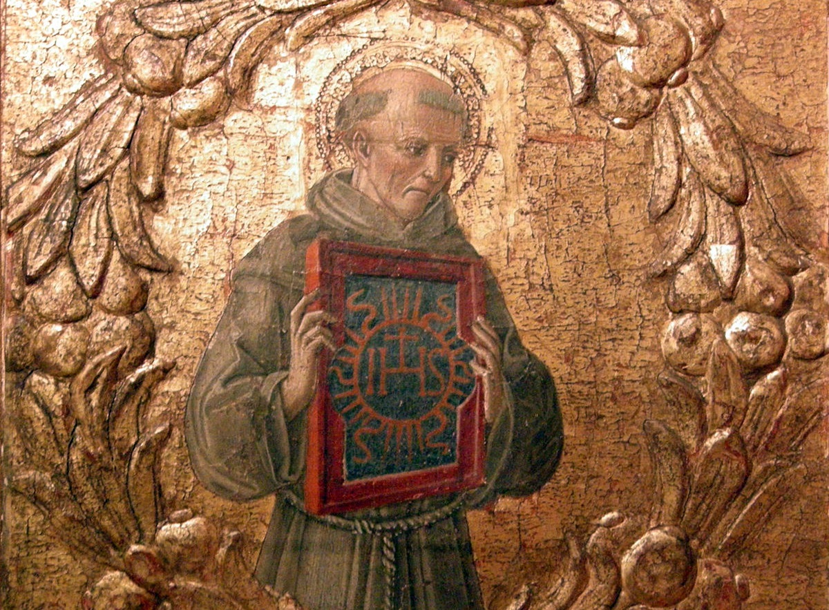 Il santo del giorno del 20 maggio è San Bernardino da Siena