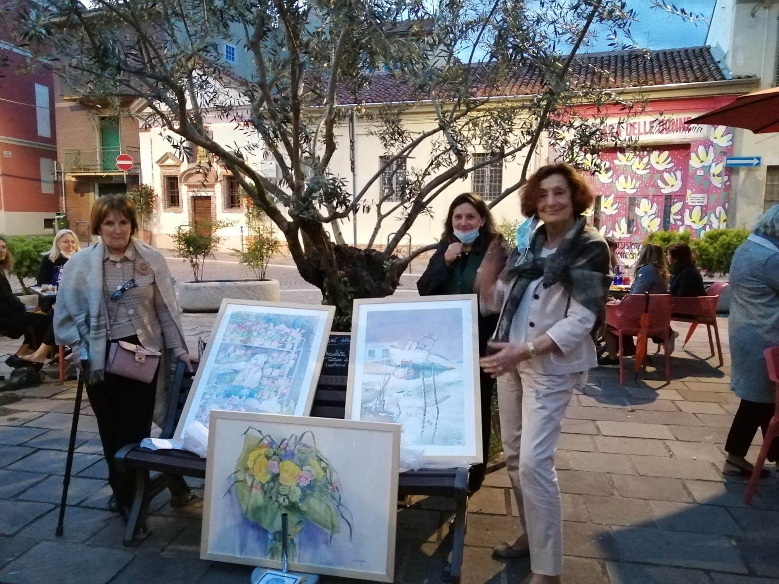 Cissaca e Soroptimist per la Casa delle Donne: consegnati alcuni dipinti