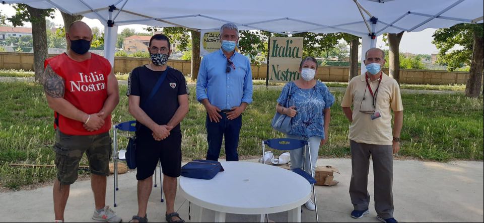 Il parco vicino al Meier è stato “adottato” dall’associazione Italia Nostra