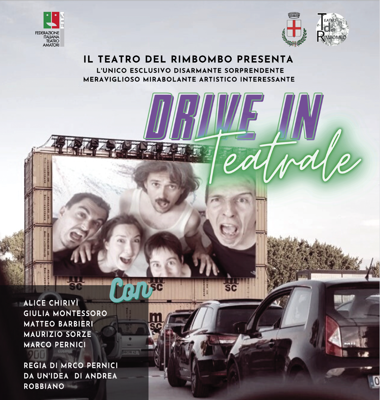 Il teatro dà spettacolo anche davanti alle auto: a Serravalle arriva il drive-in