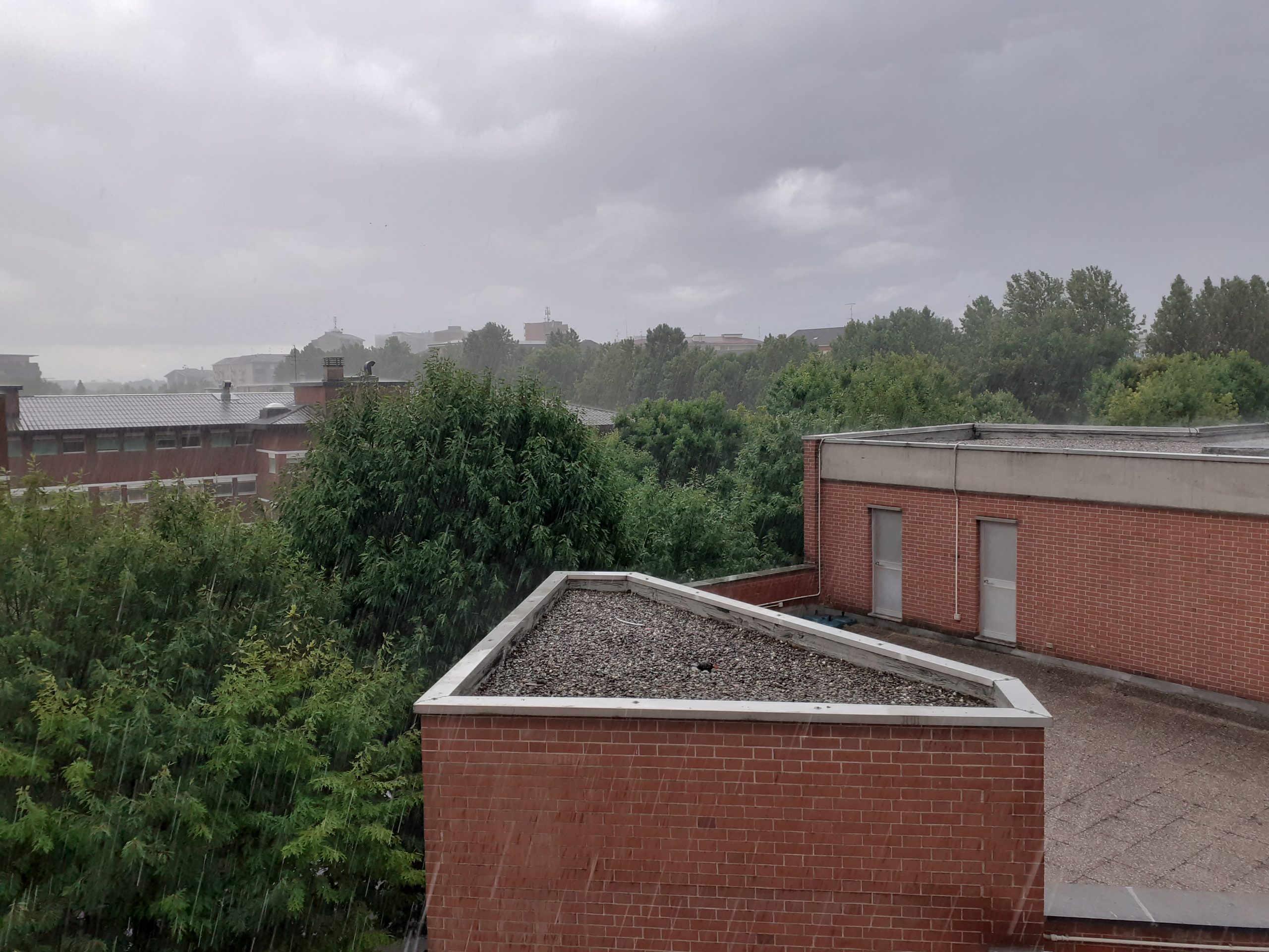 Maltempo: grandine su Alessandria