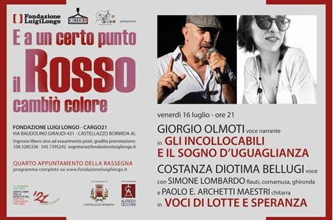 “Il sogno d’uguaglianza” e “Voci di lotte e speranza” a Castellazzo Bormida