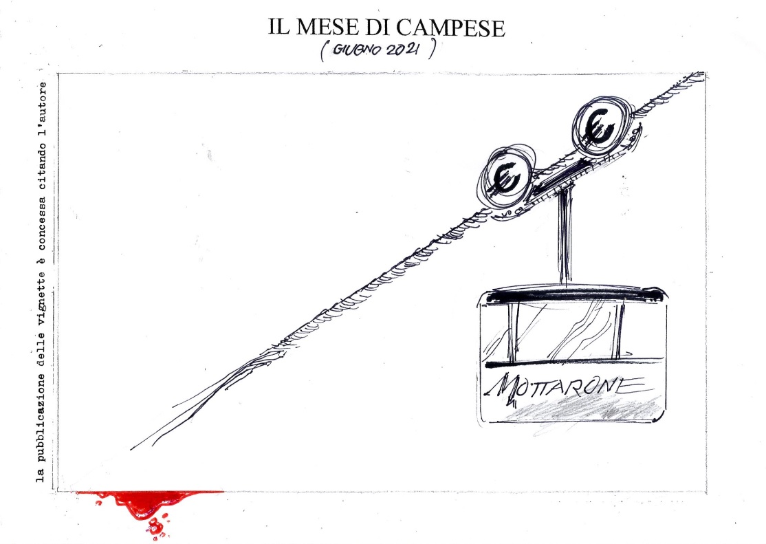 Le vignette di giugno firmate dall’artista Ezio Campese