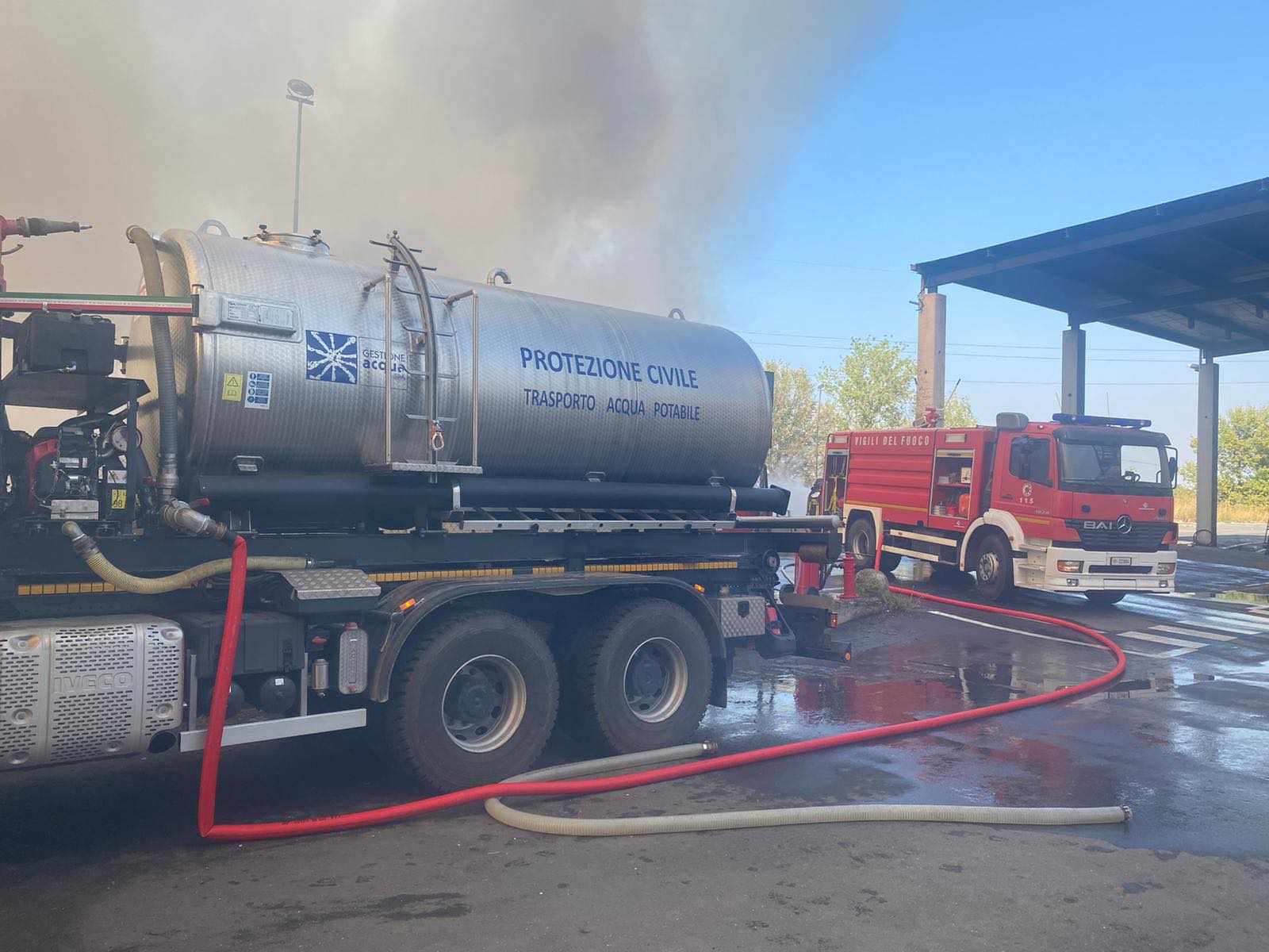 Pd e Lista Rossa: “Incendio Castelceriolo preoccupa, Comune e Aral chiariscano”